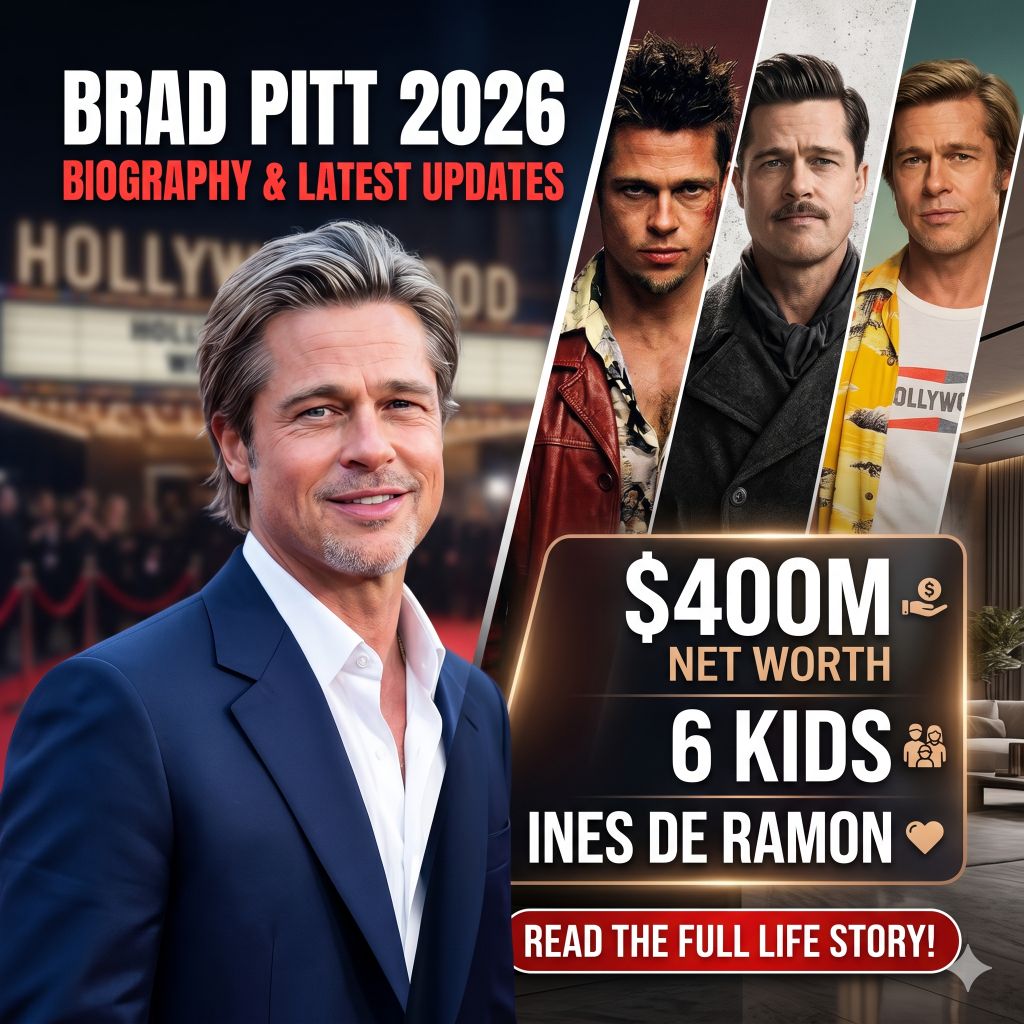 Brad Pitt Biography: Age, Career Highlights, Recent Works, and Net Worth (2026 Update)